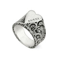 Double Gucci Heart Ring
