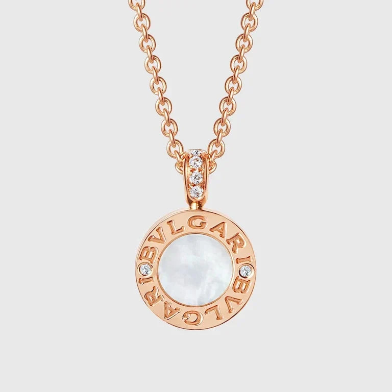 18K BVLGARI White Ceramic Necklace