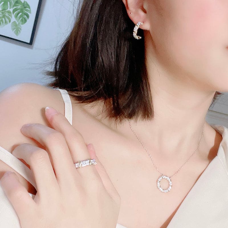 18K Tiffany Schlumberger Eighteen Stone Ring