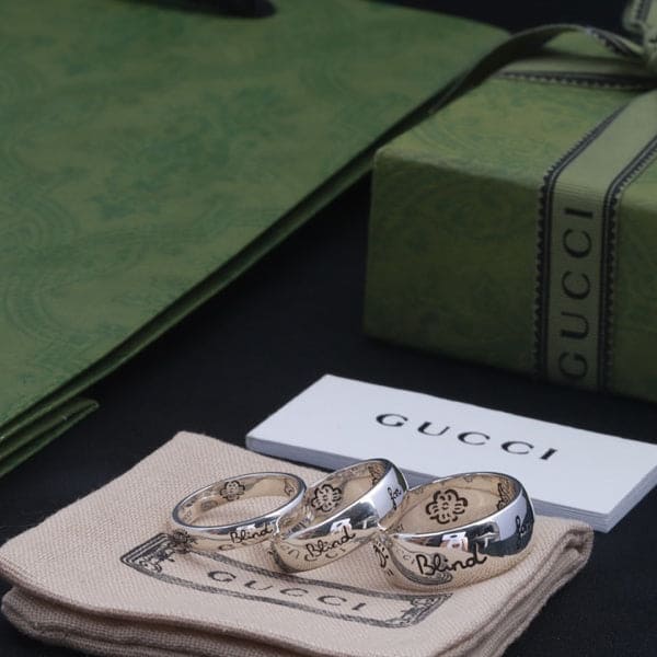 Double Gucci Blind For Love Ring