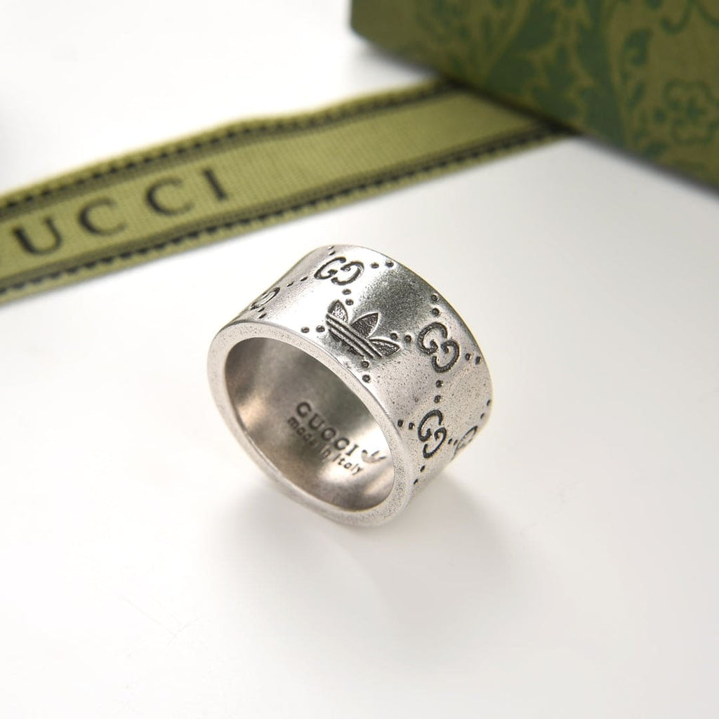 Double Gucci x Adidas Ring