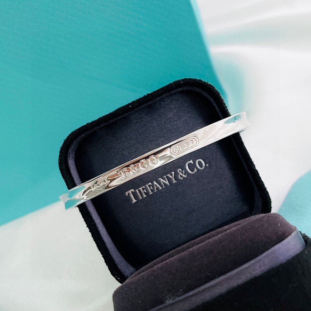 18K Tiffany 1837 Cuff Bracelet