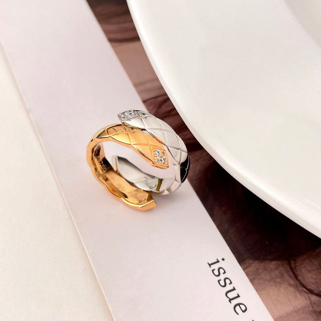 18K  Chanel Coco Crush Toi Et Moi Ring