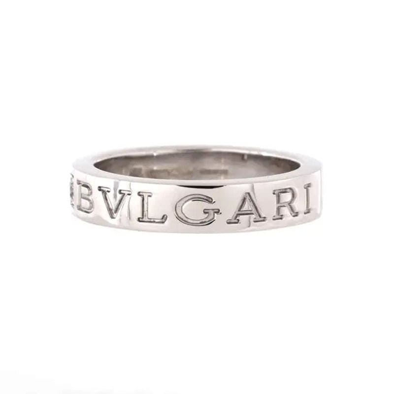 18K White Gold BVLGARI Diamond Ring