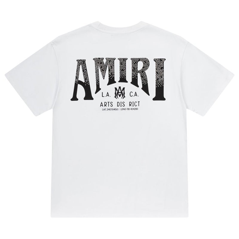 AMIRI  AM Logo Cotton Jersey T-Shirts