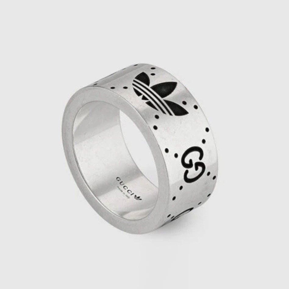 Double Gucci x Adidas Ring
