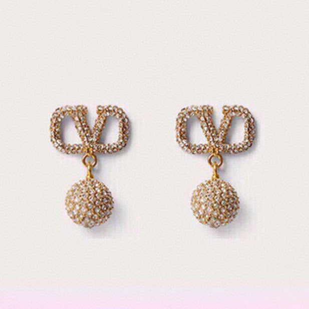 18K Valentino Diamonds Earrings