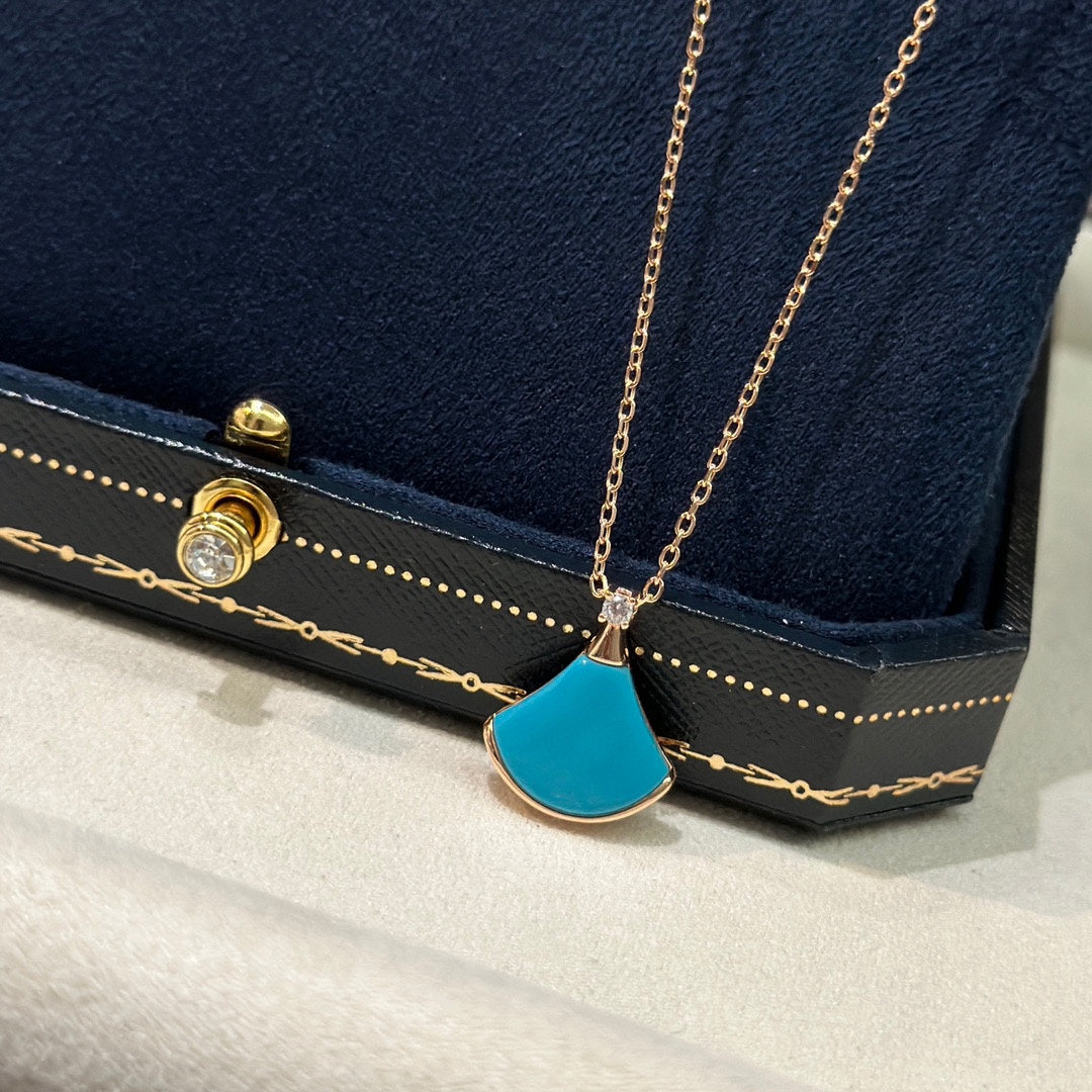 18K BVLGARI BVLGARI Dream Turquoise Pendant Necklace
