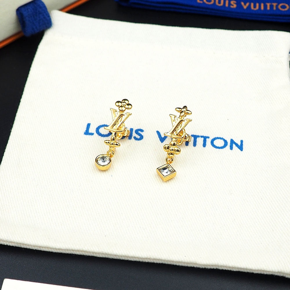 18K Louis Vuitton In the Sky Earrings