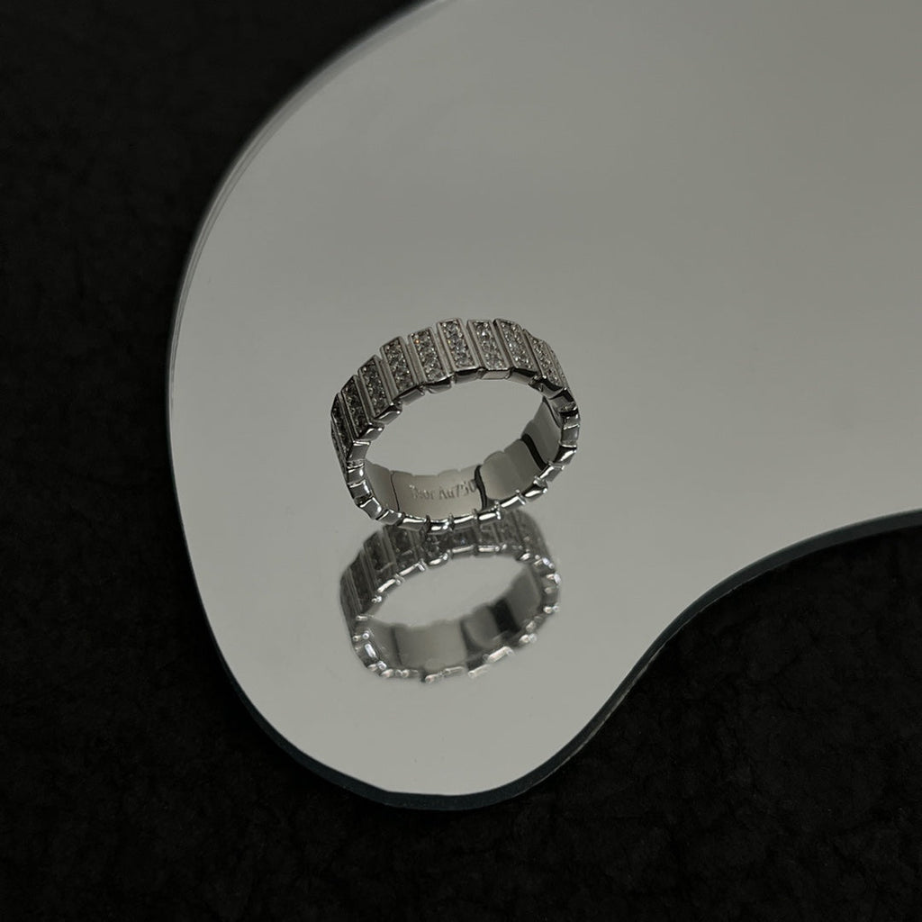 18K Dior Gem Diamonds Ring