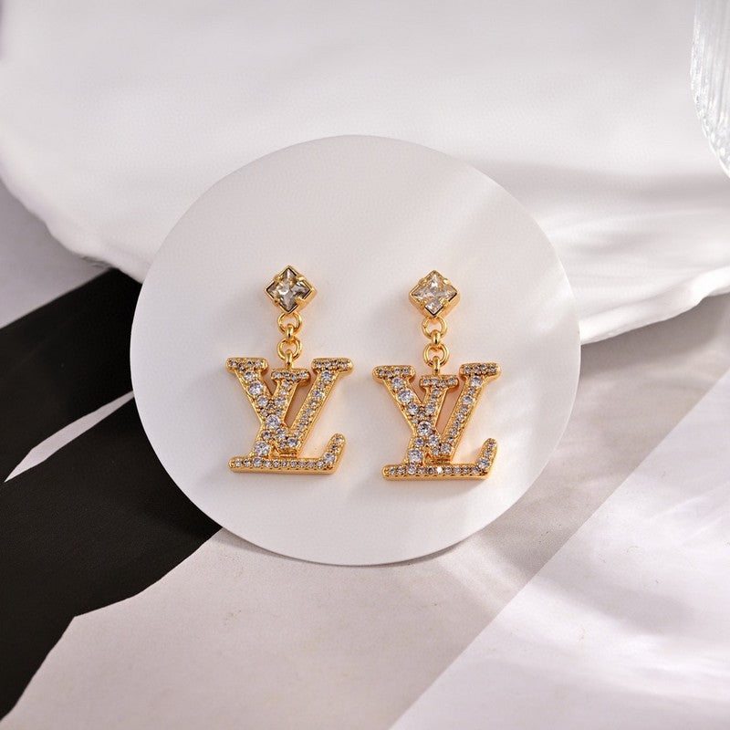 18K Louis Vuitton Lady Earrings